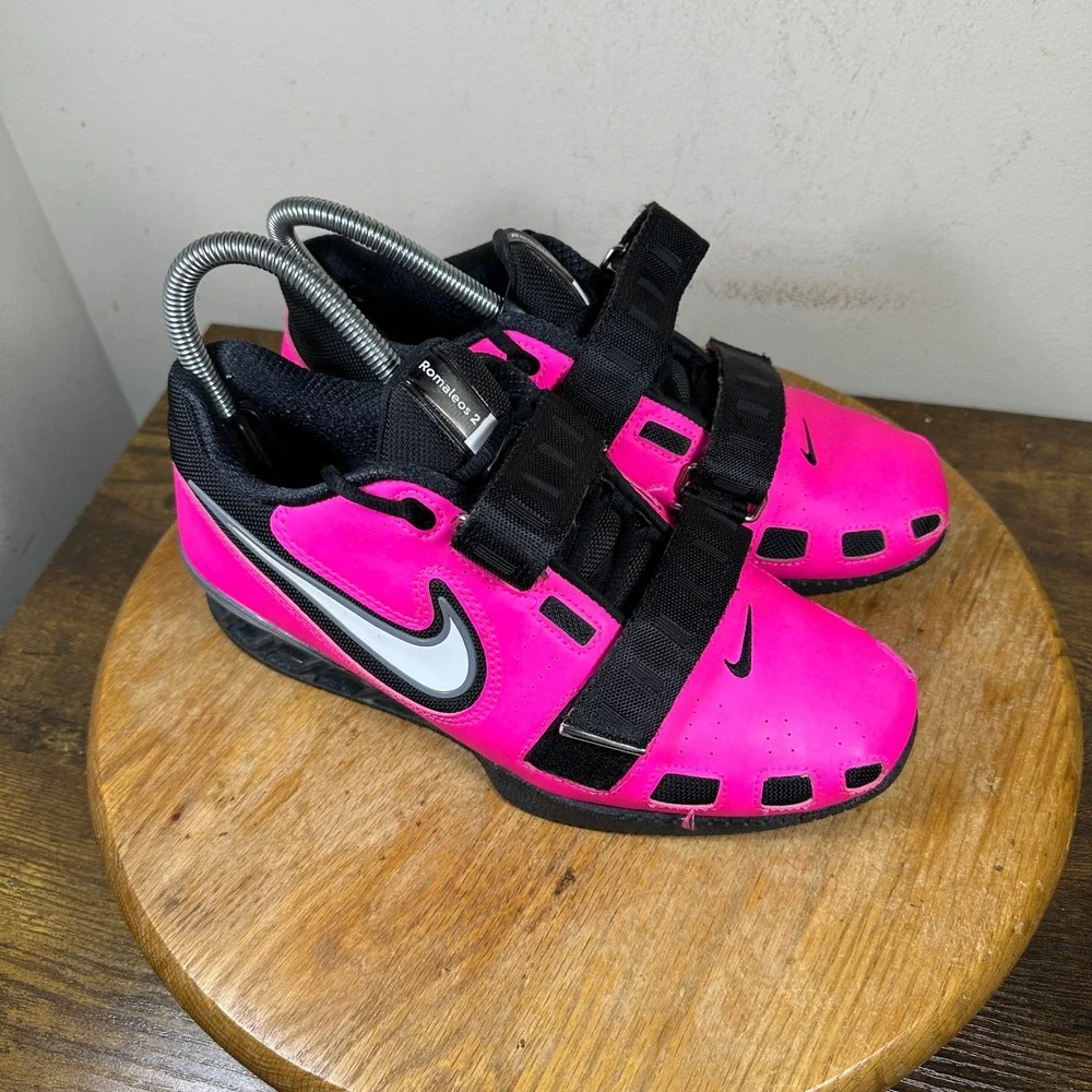 Nike Romaleos 2 Mens Weightlifting Shoes Hyper Pink 476927-601 Size 7